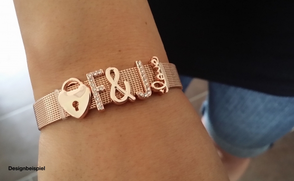 Balken Schieber für Mesh Armbänder